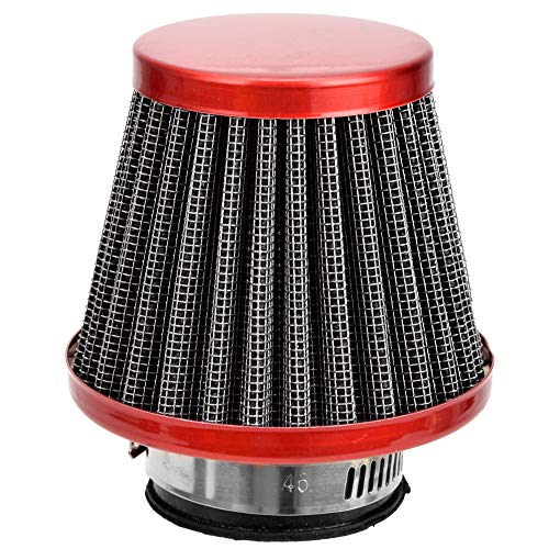 HIAORS 35mm Motorcycle Red Air Filter For 50cc 70cc 90cc 110cc 125cc Coolster Sunl Honda Yamaha Kawasaki Suziki ATV Quad Go Kart Pit Dirt Bike Parts HIAORS 35mm Motorcycle Red Air Filter For 50cc 70cc 90cc 110cc 125cc Coolster Sunl Honda Yamaha Kawasaki Suziki ATV Quad Go Kart Pit Dirt Bike Parts
