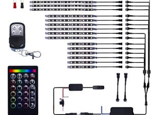 LivTee 16Pcs LED Strip Lights