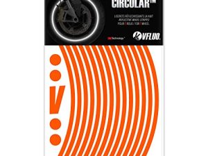 VFLUO - Motorcycle Reflective Wheel Stripes kit