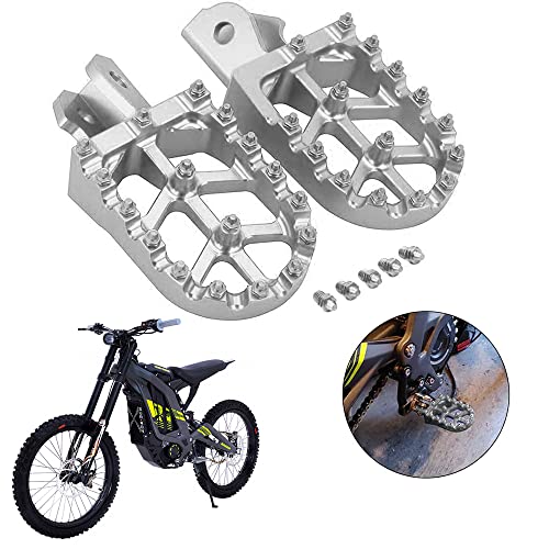 Dirt Bike Foot Pegs Motorcycle Footpegs Foot Pedals Rests CNC For Sur Ron Light Bee S/X Segway X260 X160 CRF150F 2003-2019 CRF230F 2003-2019 Chrome Dirt Bike Foot Pegs Motorcycle Footpegs Foot Pedals Rests CNC For Sur Ron Light Bee S/X Segway X260 X160 CRF150F 2003-2019 CRF230F 2003-2019 Chrome