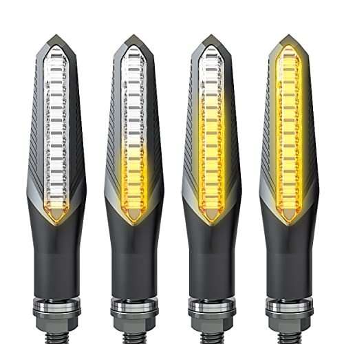 4PCS Motorcycle Indicators Flowing Turn Signal Lights 4PCS Motorcycle Indicators Flowing Turn Signal Lights
