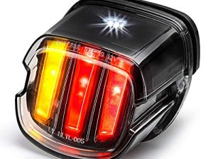 Led Tail Light [Eagle Claw Design] DOT Approved with Brake Running Light Left and Right Turn Signal Compatible with Harley Sportster Dyna Softail Touring Road Glide Road King