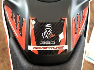 Labelbike 3D Tank Sticker with Gel Resin Sticker for Motorcycles Compatible with KTM 390 Adventure