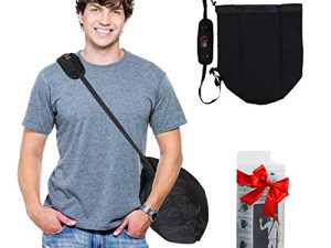 Helmet Carrying Bag for Motorcycle Helmets | Foldable | Fits Full Face Helmets | Hands Free Riding Accessory | Theft Protection - for Men