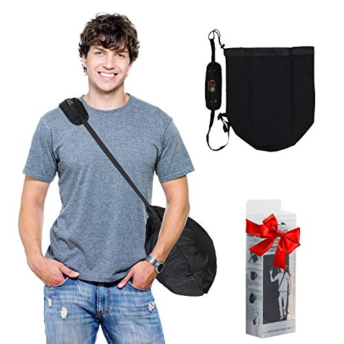 Helmet Carrying Bag for Motorcycle Helmets | Foldable | Fits Full Face Helmets | Hands Free Riding Accessory | Theft Protection - for Men Helmet Carrying Bag for Motorcycle Helmets | Foldable | Fits Full Face Helmets | Hands Free Riding Accessory | Theft Protection - for Men