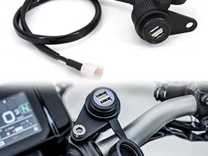 New Motorcycle 12V DV Double USB Charger Adapter for Yamaha Tracer MT-07 MT-09 SP FZ-09 FZ-07 Tracer XSR 700 900 Cigarette Lighter