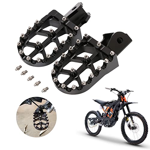 Dirt Bike Foot Pegs Motorcycle Footpegs Foot Pedals Rests CNC For Sur Ron Light Bee S/X Segway X260 X160 CRF150F 2003-2019 CRF230F 2003-2019 Black Dirt Bike Foot Pegs Motorcycle Footpegs Foot Pedals Rests CNC For Sur Ron Light Bee S/X Segway X260 X160 CRF150F 2003-2019 CRF230F 2003-2019 Black