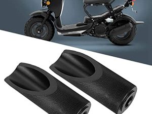 2pcs Aluminum Alloy Motorbike Motorcycle Foot Pegs Rests Accessories Fit for Honda Ruckus
