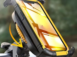 LISEN Bike Motorcycle Phone Mount Holder[Super Stable]