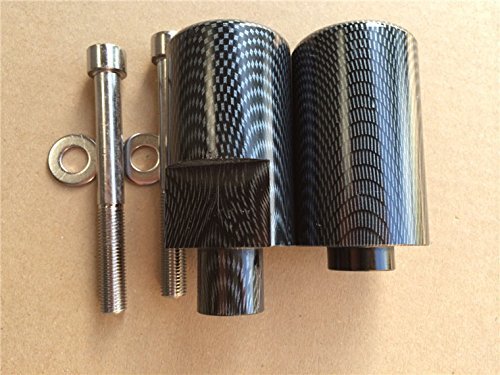 HTTMT MT219-007-CN Motorcycle No Cut Frame Slider Crash Protector Compatible with 2004 2005 Suzuki GSXR 600 750 Carbon (Left & Right Sides) (B00KZ8F9G2) HTTMT MT219-007-CN Motorcycle No Cut Frame Slider Crash Protector Compatible with 2004 2005 Suzuki GSXR 600 750 Carbon (Left & Right Sides) (B00KZ8F9G2)