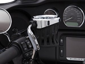 Ciro Drink Holder Perch Mount Chrome Plated and Rubber