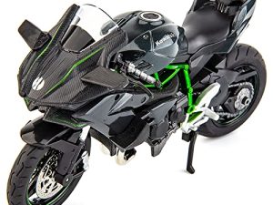 BDTCTK Compatible for 1:12 Kawasaki Ninja H2R Motorcycle Model
