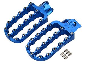 NICECNC Wide Rider Foot Pegs Footsteps Compatible with Husqvarna TC65/TC85