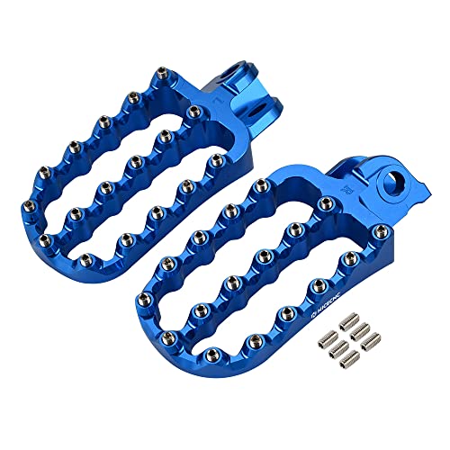 NICECNC Wide Rider Foot Pegs Footsteps Compatible with Husqvarna TC65/TC85 NICECNC Wide Rider Foot Pegs Footsteps Compatible with Husqvarna TC65/TC85