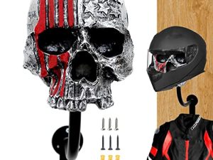 Skull Helmet Holder Motorcycle Helmet Rack