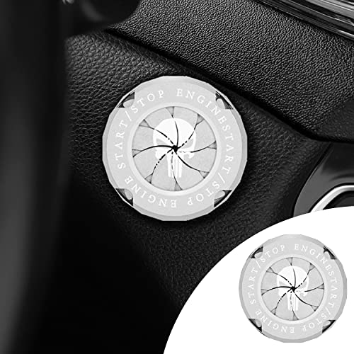 Ajxn 1 Piece Car Push to Start Zinc Alloy Button Cover Ajxn 1 Piece Car Push to Start Zinc Alloy Button Cover