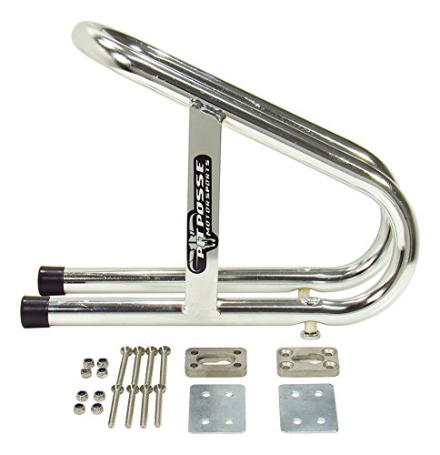 Pit Posse 11-018 Motorcycle Universal Removable Wheel Chock - Chrome Color - 5 Year Warranty (3 1/2" Wide)- Motorcycle Accessories - Easy-to-Install Pit Posse 11-018 Motorcycle Universal Removable Wheel Chock - Chrome Color - 5 Year Warranty (3 1/2" Wide)- Motorcycle Accessories - Easy-to-Install