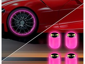 4PCS Little Evil Eye Tire Valve Stem Caps