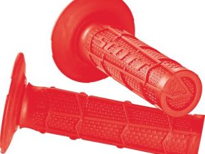 Scott Sports 233925-0004 Red Radial Full Waffle Motorcycle Grips