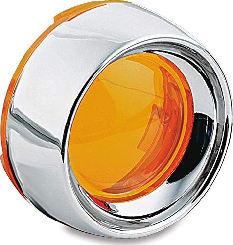 Kuryakyn 2108 Motorcycle Lighting Accessory: Deep Dish Bezel for 2000-19 Harley-Davidson Motorcycles with Bullet Turn Signal/Blinker Lights Kuryakyn 2108 Motorcycle Lighting Accessory: Deep Dish Bezel for 2000-19 Harley-Davidson Motorcycles with Bullet Turn Signal/Blinker Lights